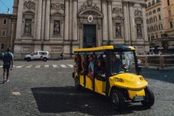 Rome City Highlights Golf Cart Driving Tour