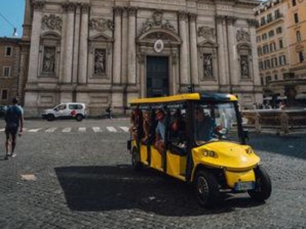 Rome City Highlights Golf Cart Driving Tour