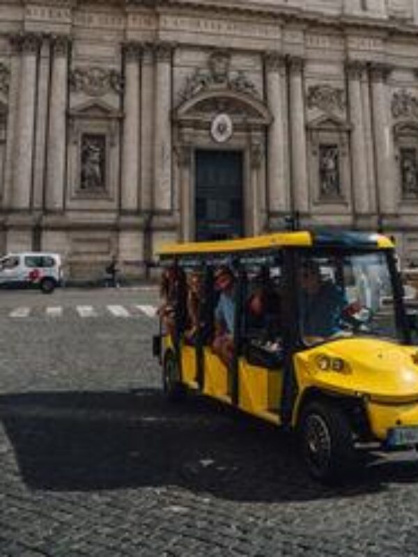 Rome City Highlights Golf Cart Driving Tour